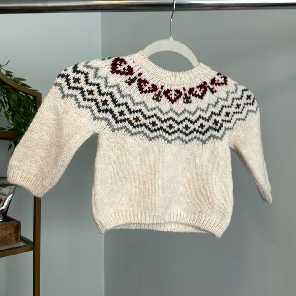 Zara kids knitted sweater top
